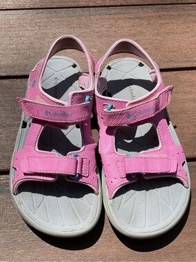 Columbia girls Pink Techsun™ Vent Sport Sandals size 3